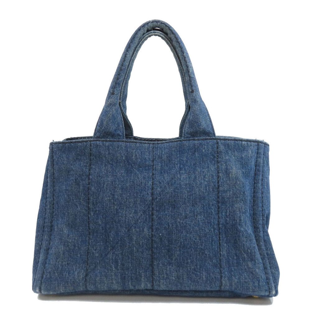 Prada Tote Denim Bag Canapa